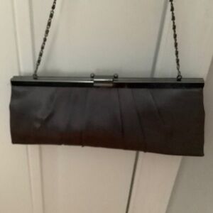 Glorious Evening Clutch Gun Metal Grey